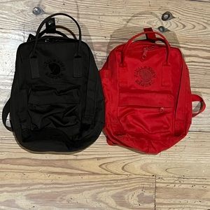 Fjallraven Kids Kånken Backpack. TWO backpacks.